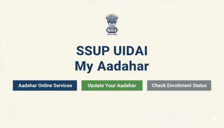 SSUP UIDAI My Aadhaar